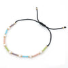 Women Handmade Miyuki Seeds Beads Shell Design Charm Bracelet Set freeshipping - Tyche Ace