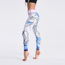 Load image into Gallery viewer, Women High Waist Digital Printed Push Up Sport Fitness Leggings freeshipping - Tyche Ace
