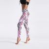 Women High Waist Digital Printed Push Up Sport Fitness Leggings freeshipping - Tyche Ace