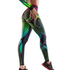 Women High Waist Digital Printed Super Stretchy Breathable Leggings freeshipping - Tyche Ace