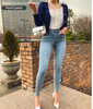 Women High Waist Stretch Skinny Washed Denim Jeans freeshipping - Tyche Ace