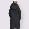 Women Hooded Thin Cotton Long Windproof Stylish Coat freeshipping - Tyche Ace