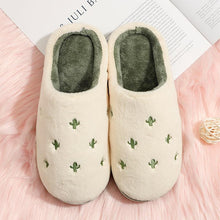 Load image into Gallery viewer, Women Indoor Warm Plush Embroidered Fruit Soft Non-slip Slippers freeshipping - Tyche Ace
