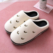Load image into Gallery viewer, Women Indoor Warm Plush Embroidered Fruit Soft Non-slip Slippers freeshipping - Tyche Ace
