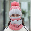 Women Knitted Beanie Set- Scarf, Mask, Winter Set freeshipping - Tyche Ace