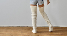 Load image into Gallery viewer, Women Winter Knitted Thigh High Long Socks freeshipping - Tyche Ace

