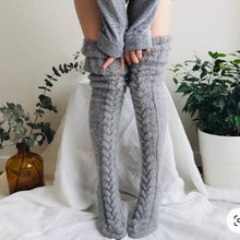 Load image into Gallery viewer, Women Winter Knitted Thigh High Long Socks freeshipping - Tyche Ace
