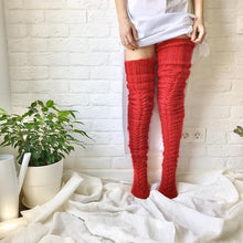 Load image into Gallery viewer, Women Winter Knitted Thigh High Long Socks freeshipping - Tyche Ace
