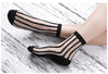 Women Lace Soft  Sheer Silk Elastic Mesh Knit Frill Trim Socks freeshipping - Tyche Ace