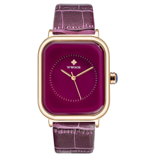 Load image into Gallery viewer, Women Leather Rectangle Minimalist  Quartz Wrist Watches freeshipping - Tyche Ace
