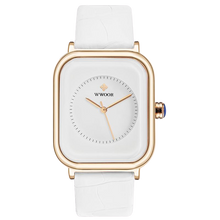Load image into Gallery viewer, Women Leather Rectangle Minimalist  Quartz Wrist Watches freeshipping - Tyche Ace
