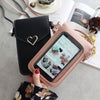Women Leather Smartphone Touch Screen  Wallet Shoulder Strap Handbag freeshipping - Tyche Ace