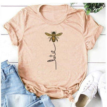 Load image into Gallery viewer, Women Let It Bee T shirts freeshipping - Tyche Ace
