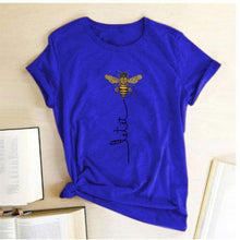 Load image into Gallery viewer, Women Let It Bee T shirts freeshipping - Tyche Ace
