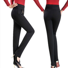 Load image into Gallery viewer, Women Long Loose High Waist Stretchy Trousers freeshipping - Tyche Ace
