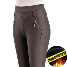 Load image into Gallery viewer, Women Long Loose High Waist Stretchy Trousers freeshipping - Tyche Ace
