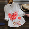 Women Long Sleeve V-Neck Casual Blouse freeshipping - Tyche Ace