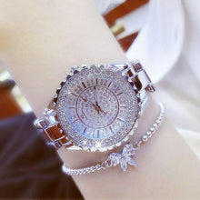 Load image into Gallery viewer, Women  Luxury Brand Diamond Quartz Ladies Wrist Watches freeshipping - Tyche Ace
