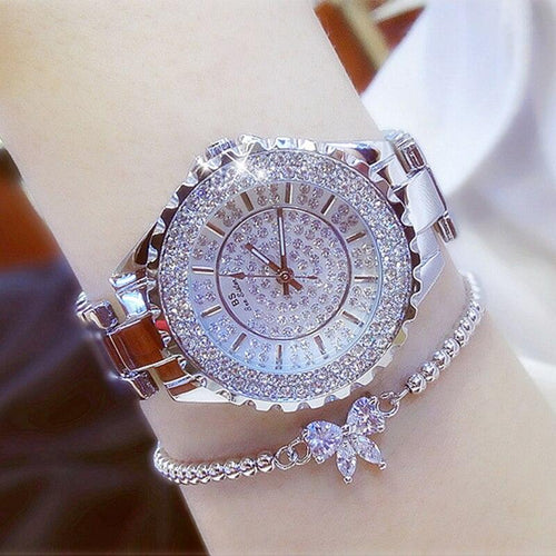 Women  Luxury Brand Diamond Quartz Ladies Wrist Watches freeshipping - Tyche Ace