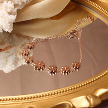Load image into Gallery viewer, Women Luxury Flower Zircon Adjustable Bracelet freeshipping - Tyche Ace
