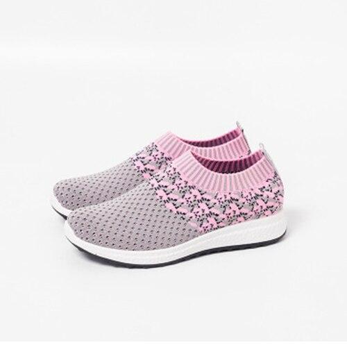 Women Mesh Breathable Slip Flat Loaffer Shoes freeshipping - Tyche Ace