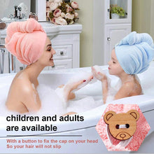 Load image into Gallery viewer, Women Microfibre  Ultra-Absorbent Quick Drying Hair Towel freeshipping - Tyche Ace
