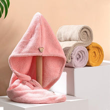 Load image into Gallery viewer, Women Microfibre  Ultra-Absorbent Quick Drying Hair Towel freeshipping - Tyche Ace
