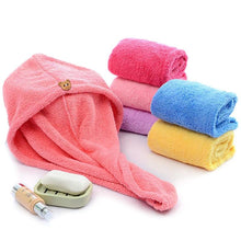 Load image into Gallery viewer, Women Microfibre  Ultra-Absorbent Quick Drying Hair Towel freeshipping - Tyche Ace
