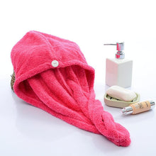 Load image into Gallery viewer, Women Microfibre  Ultra-Absorbent Quick Drying Hair Towel freeshipping - Tyche Ace
