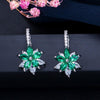 Women Multi Colour Cubic Zirconia Stud Earrings freeshipping - Tyche Ace