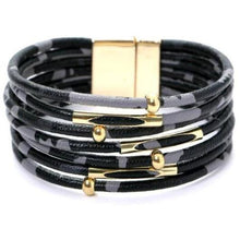 Load image into Gallery viewer, Women Multi-layers Gold Silver Colour Beads Sequins Set Bracelets freeshipping - Tyche Ace
