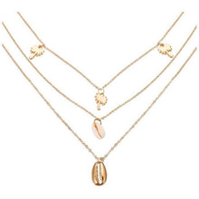 Load image into Gallery viewer, Women Multilayer Crystal Moon Necklaces, Pendants and Vintage Charm Gold Chokers freeshipping - Tyche Ace
