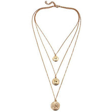 Load image into Gallery viewer, Women Multilayer Crystal Moon Necklaces, Pendants and Vintage Charm Gold Chokers freeshipping - Tyche Ace
