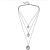 Women Multilayer Crystal Moon Necklaces, Pendants and Vintage Charm Gold Chokers freeshipping - Tyche Ace