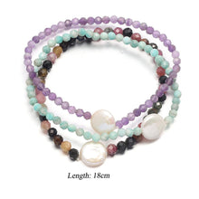Load image into Gallery viewer, Natural Shell Elastic Rope Colourful Custom Bracelets For Women freeshipping - Tyche Ace
