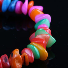 Load image into Gallery viewer, Natural Shell Elastic Rope Colourful Custom Bracelets For Women freeshipping - Tyche Ace
