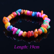 Load image into Gallery viewer, Natural Shell Elastic Rope Colourful Custom Bracelets For Women freeshipping - Tyche Ace
