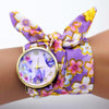 Women Floral Fabric Design Wrist Watches freeshipping - Tyche Ace
