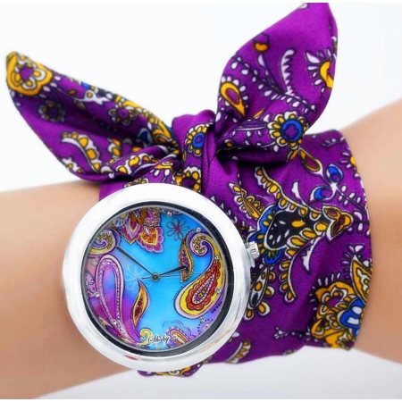 Women New Design Floral Fabric Wrist Watches FREE + Shipping freeshipping - Tyche Ace