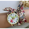 Women New Design Floral Fabric Wrist Watches FREE + Shipping freeshipping - Tyche Ace