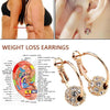 Women Pair Slimming  Weight Loss Anti Cellulite Ear Studs freeshipping - Tyche Ace