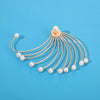 Women Pearl Waterdrop Design Geometric Earrings freeshipping - Tyche Ace