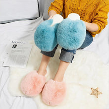 Load image into Gallery viewer, Women Posh Comfortable Warm Plush Indoor Slippers freeshipping - Tyche Ace
