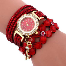 Load image into Gallery viewer, Women Quartz Floral Multi-layer Bracelet Wrist Watches freeshipping - Tyche Ace
