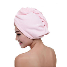 Load image into Gallery viewer, Women Quick Drying Microfibre Bath Hair Towel  Wrap freeshipping - Tyche Ace

