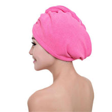Load image into Gallery viewer, Women Quick Drying Microfibre Bath Hair Towel  Wrap freeshipping - Tyche Ace
