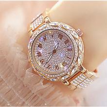 Load image into Gallery viewer, Women Rhinestone Crystal Bracelet Stainless Steel Watches freeshipping - Tyche Ace
