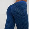 Women Seamless Grid High Waist Push Up Gym Yoga Leggings freeshipping - Tyche Ace