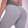 Women Seamless Grid High Waist Push Up Gym Yoga Leggings freeshipping - Tyche Ace
