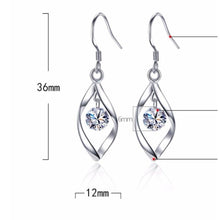 Load image into Gallery viewer, Women Sterling Silver Retro Long Tassel Hook Earrings freeshipping - Tyche Ace
